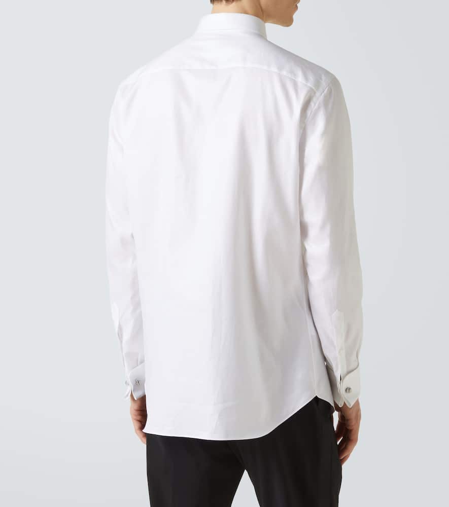 Cotton tuxedo shirt