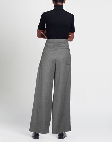 Wardrobe. nyc Woman Pants Grey Size S Virgin Wool