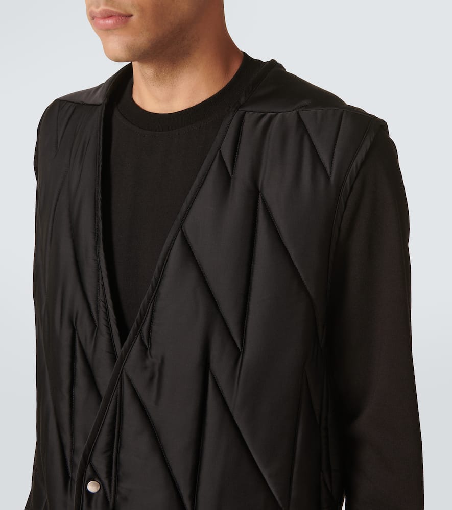 Quilted puffer vest