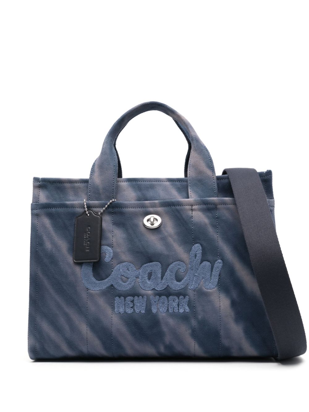 Cargo 26 tie-dye tote bag - Blue