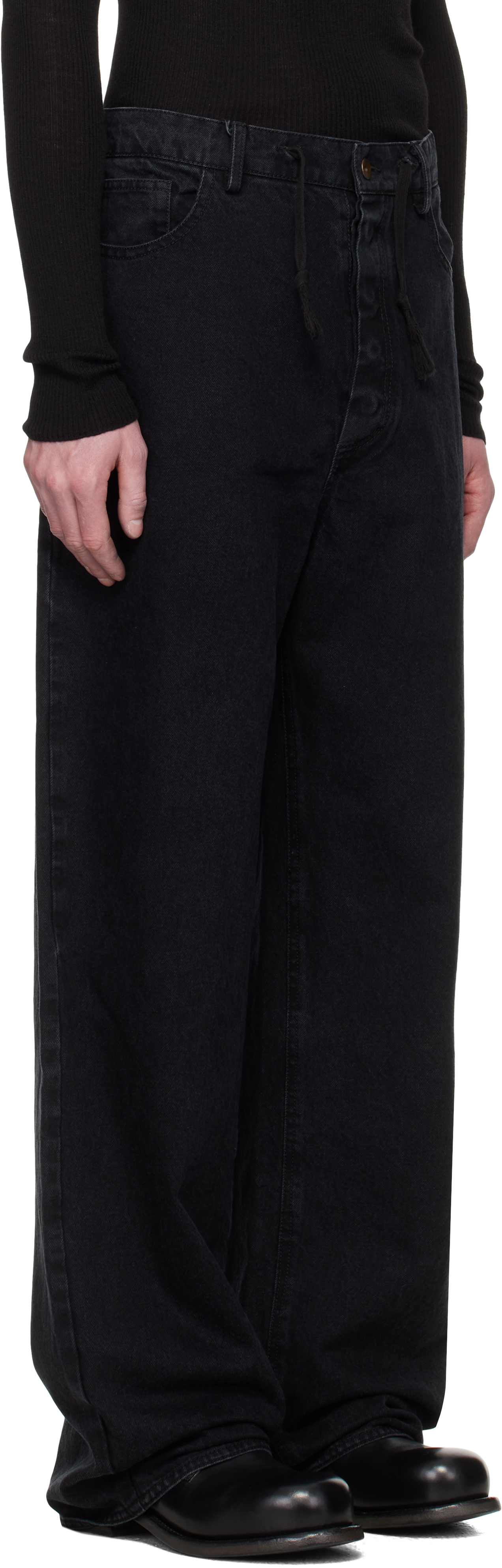 A Diciannoveventitre Black Mark Jeans