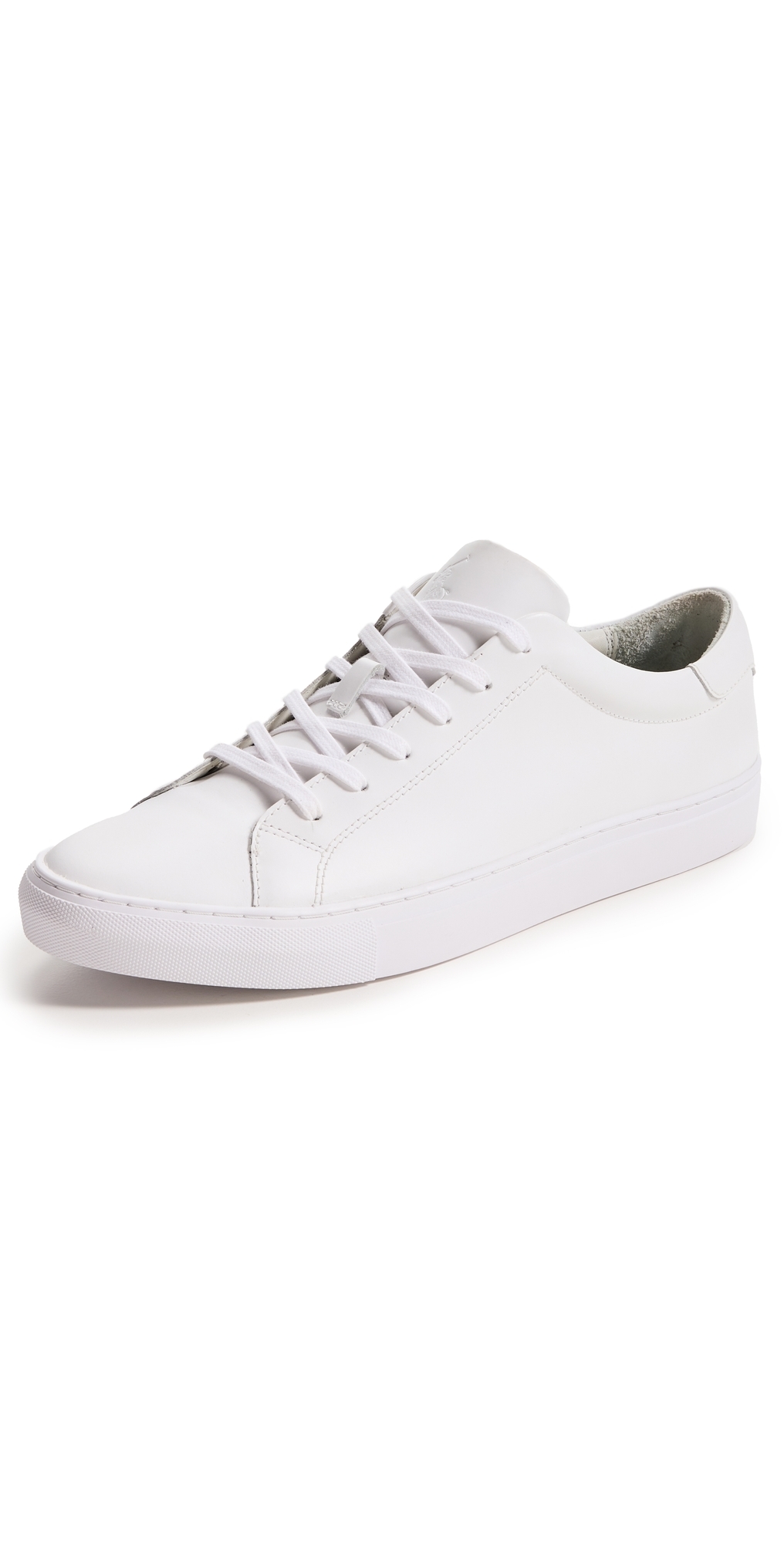 Jermain Ii Leather Sneakers White