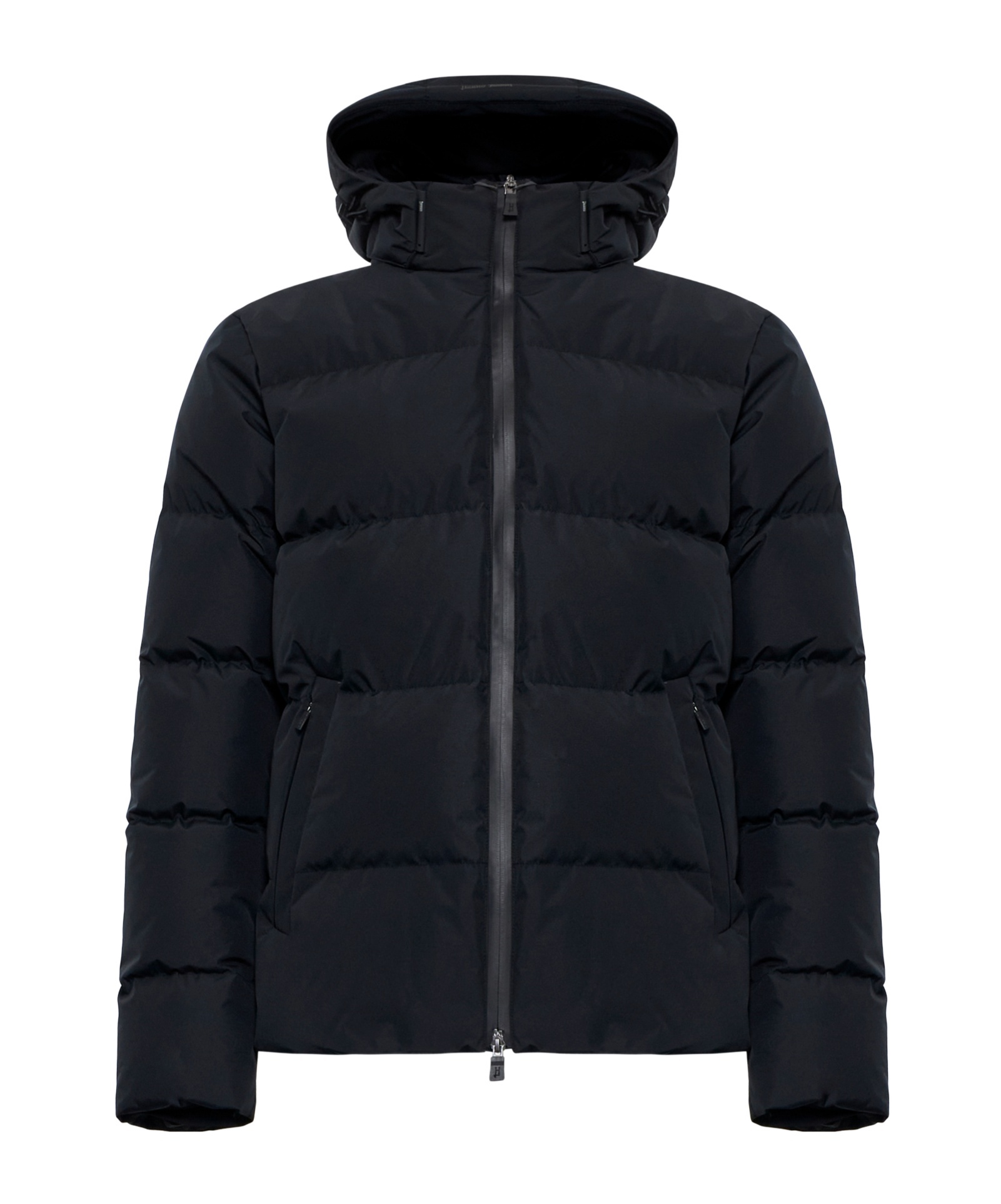 Laminar puffer jacket