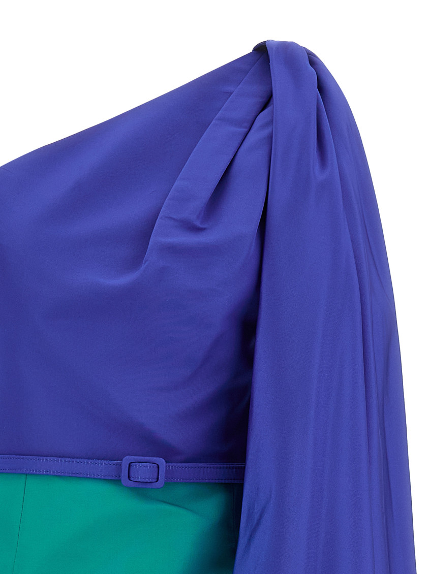 Color Block Dresses Multicolor