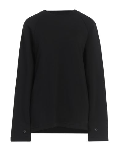 Helmut Lang Woman Sweatshirt Black Size XS Cotton