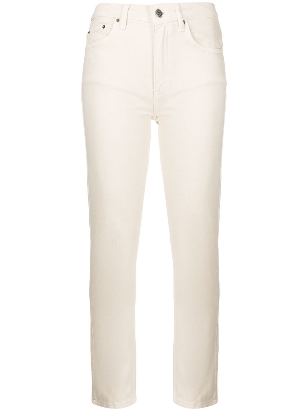 Nine O Mallow cropped jeans - Neutrals