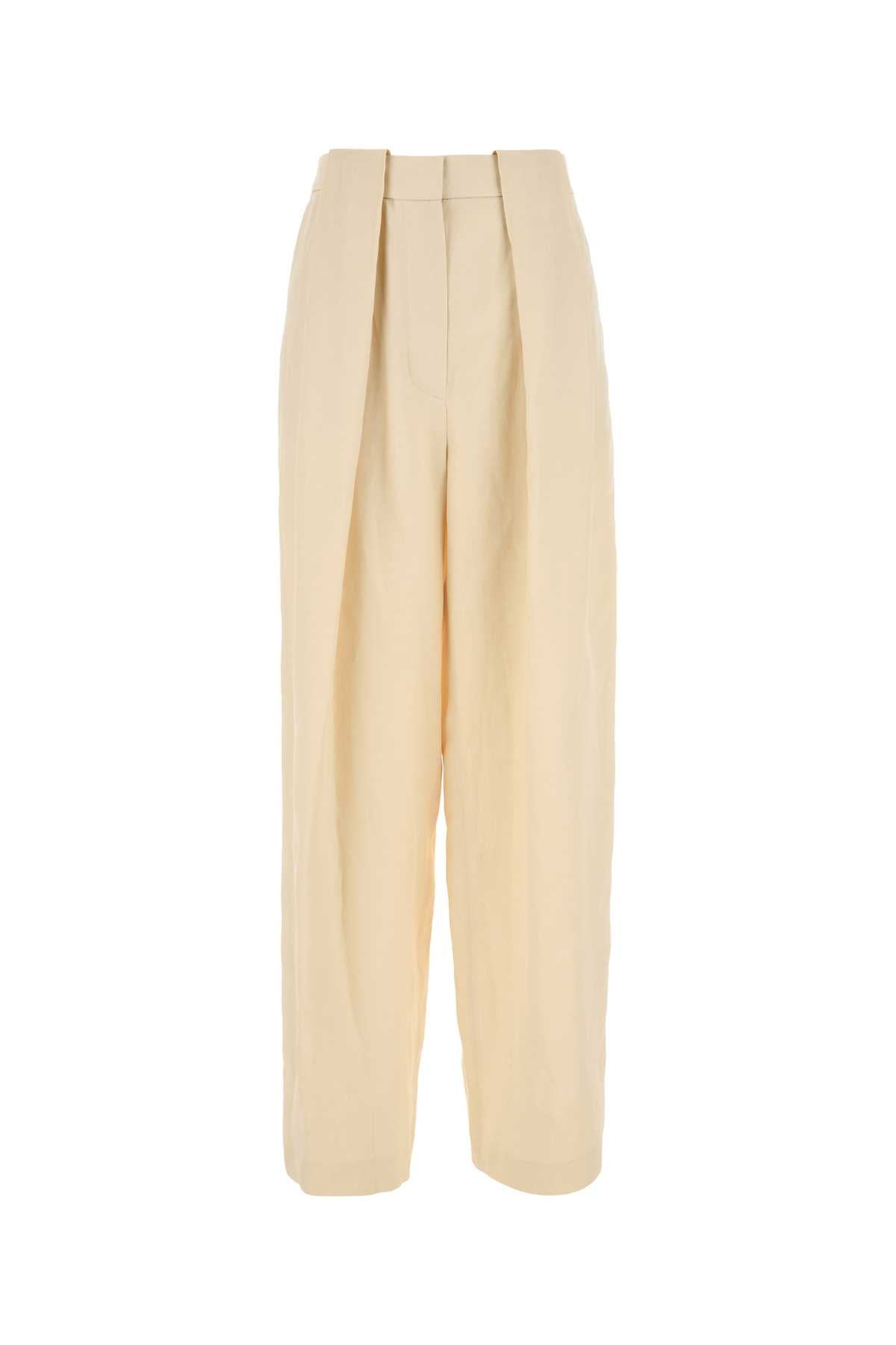 Balloon Trouser — Beige