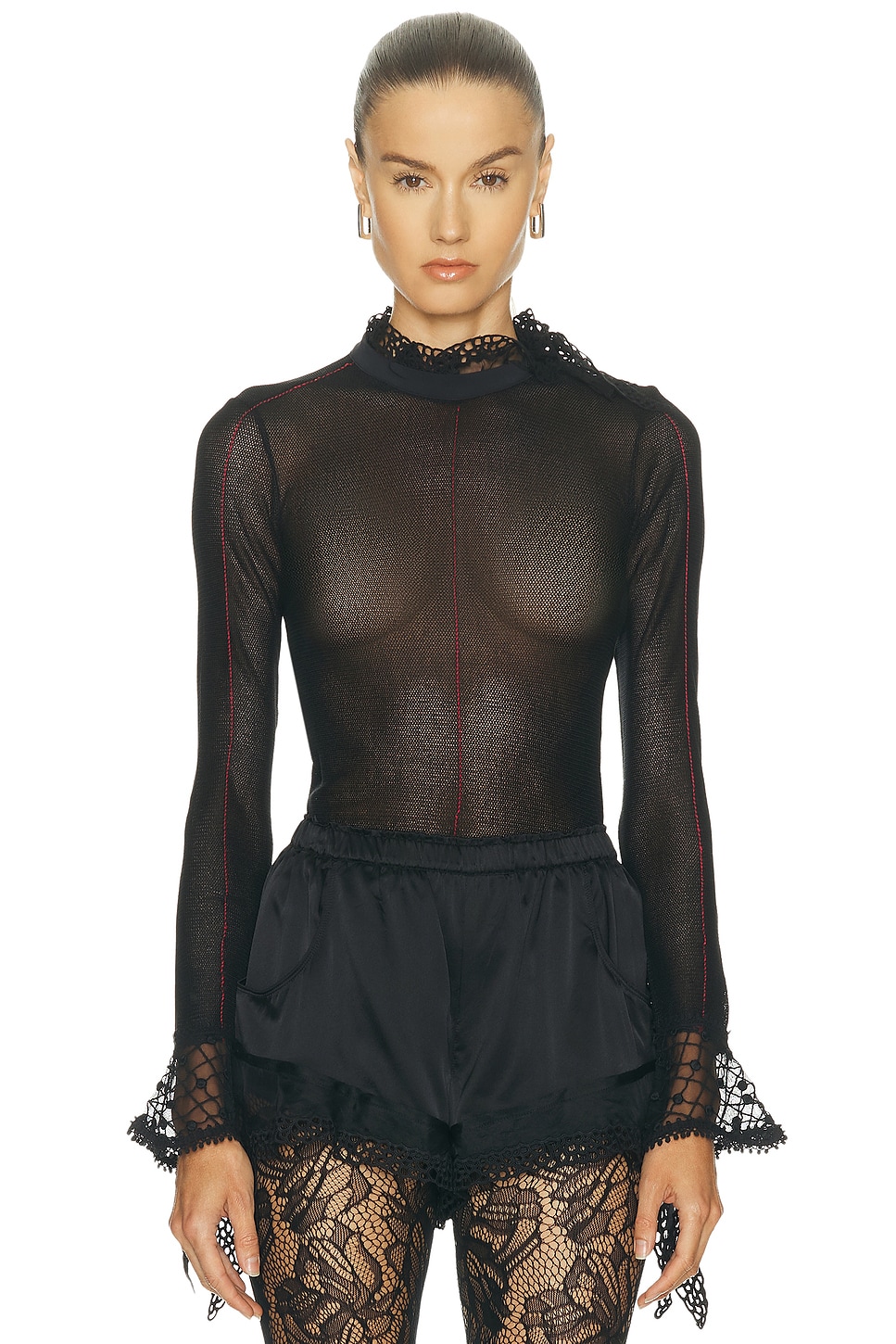 Isabel Marant Sarah Top in Black - Black. 42 also