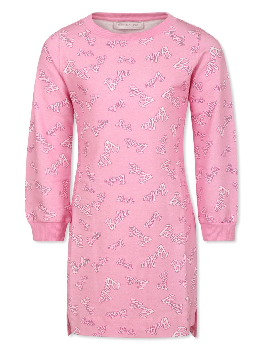 X Barbie logo sweatshirt dress - Pink