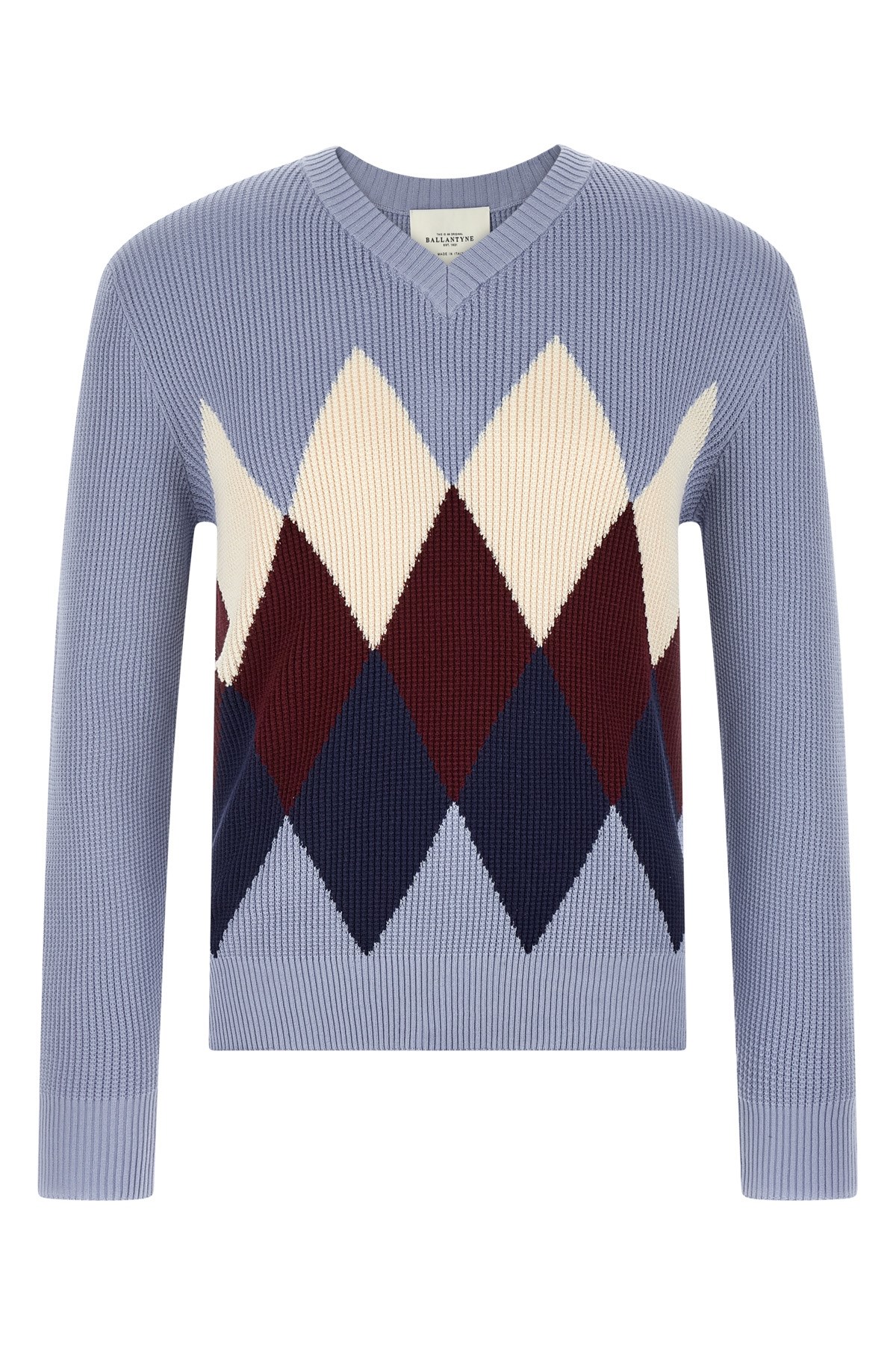 Argyle Pattern Sweater