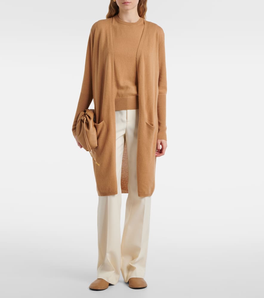 Wool and cashmere cardigan
