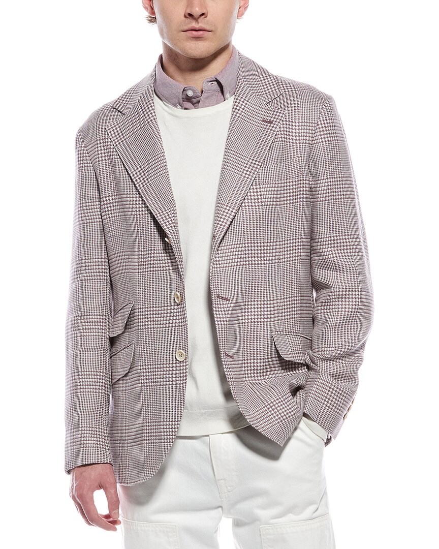 Linen & Wool-Blend Blazer