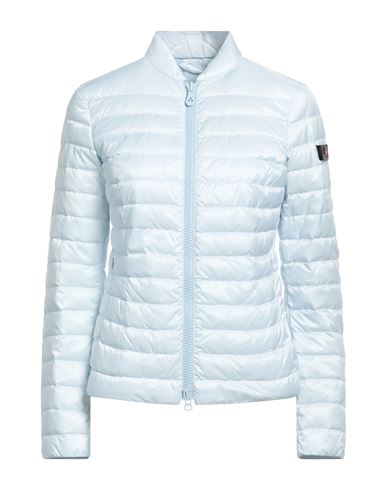 Woman Puffer Sky blue Size 8 Polyester