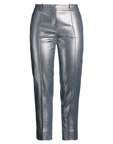 Woman Pants Silver Size 10 Cotton