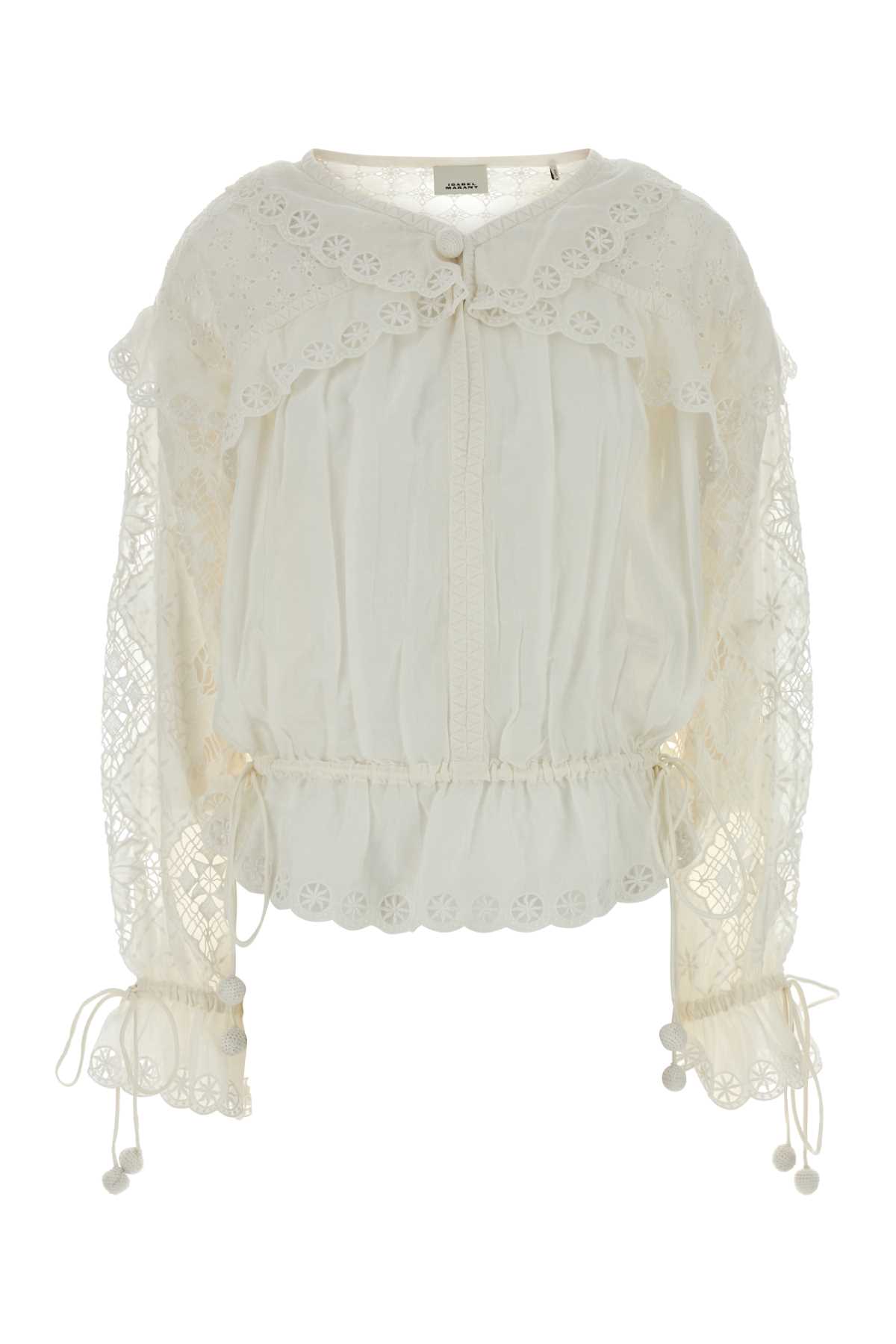 Nowana Silk Blend Blouse