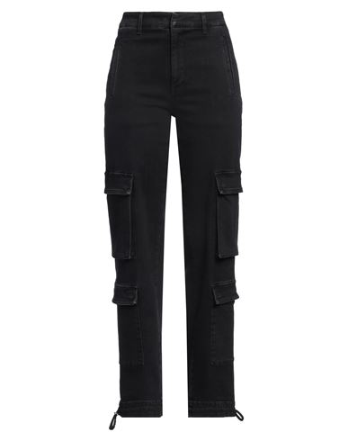 Dondup Woman Jeans Black Size 26 Organic cotton, Modal, Elastomultiester, Elastane