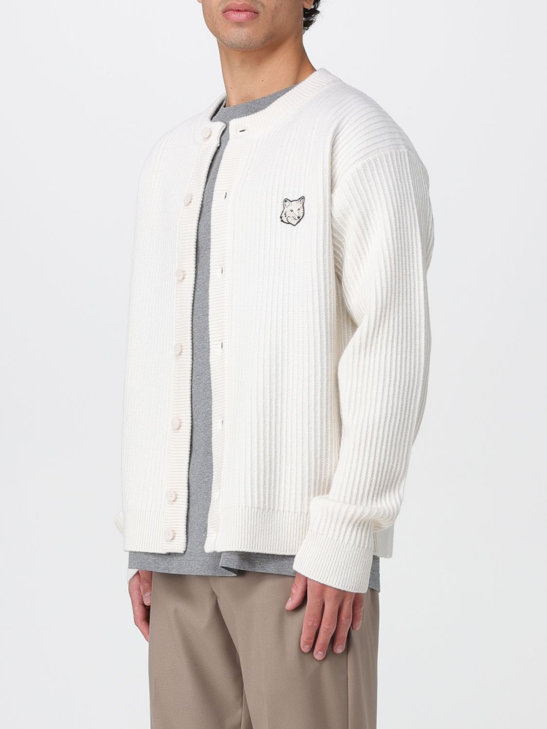 Cardigan MAISON KITSUNÉ Men color Black