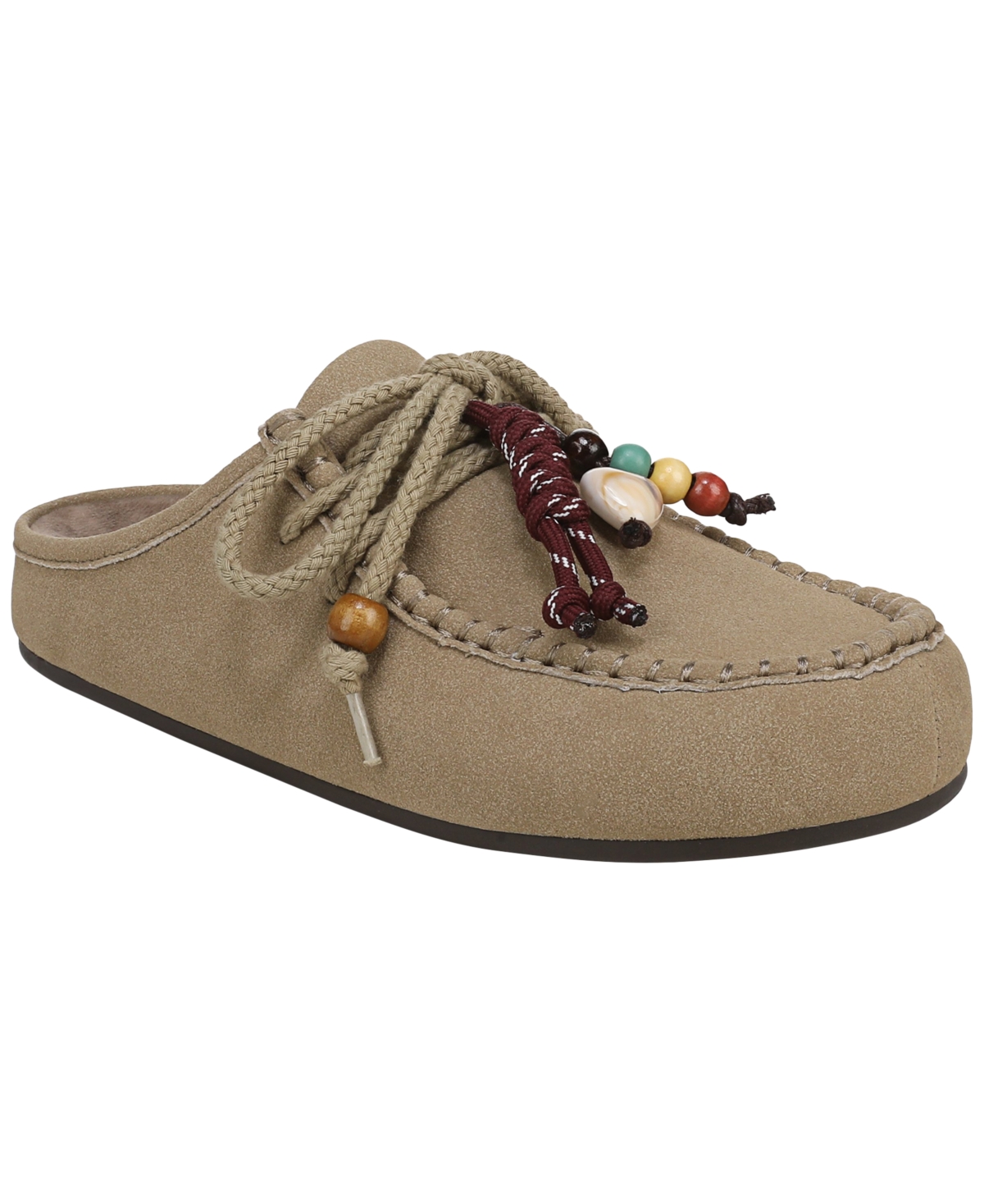 Women's Cairo Clog Mules - Taupe Faux Suede