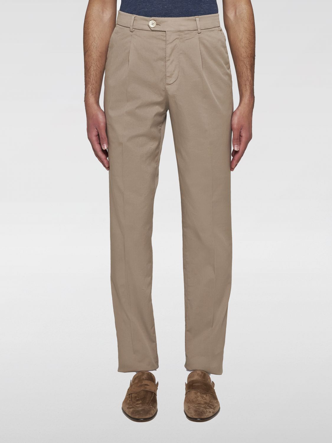 Pants Men color Brown