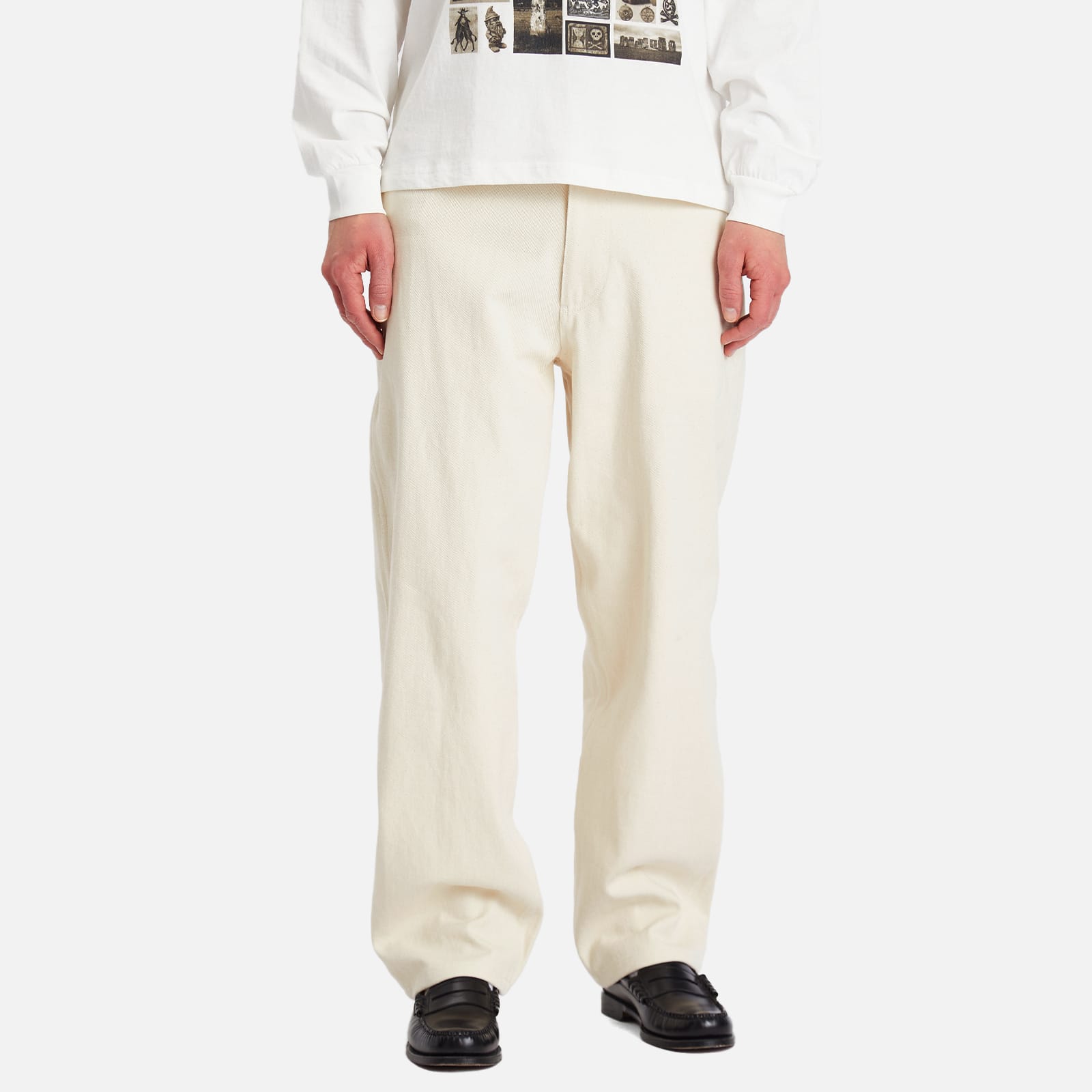 Heresy Men's Rogue Jeans in Ecru