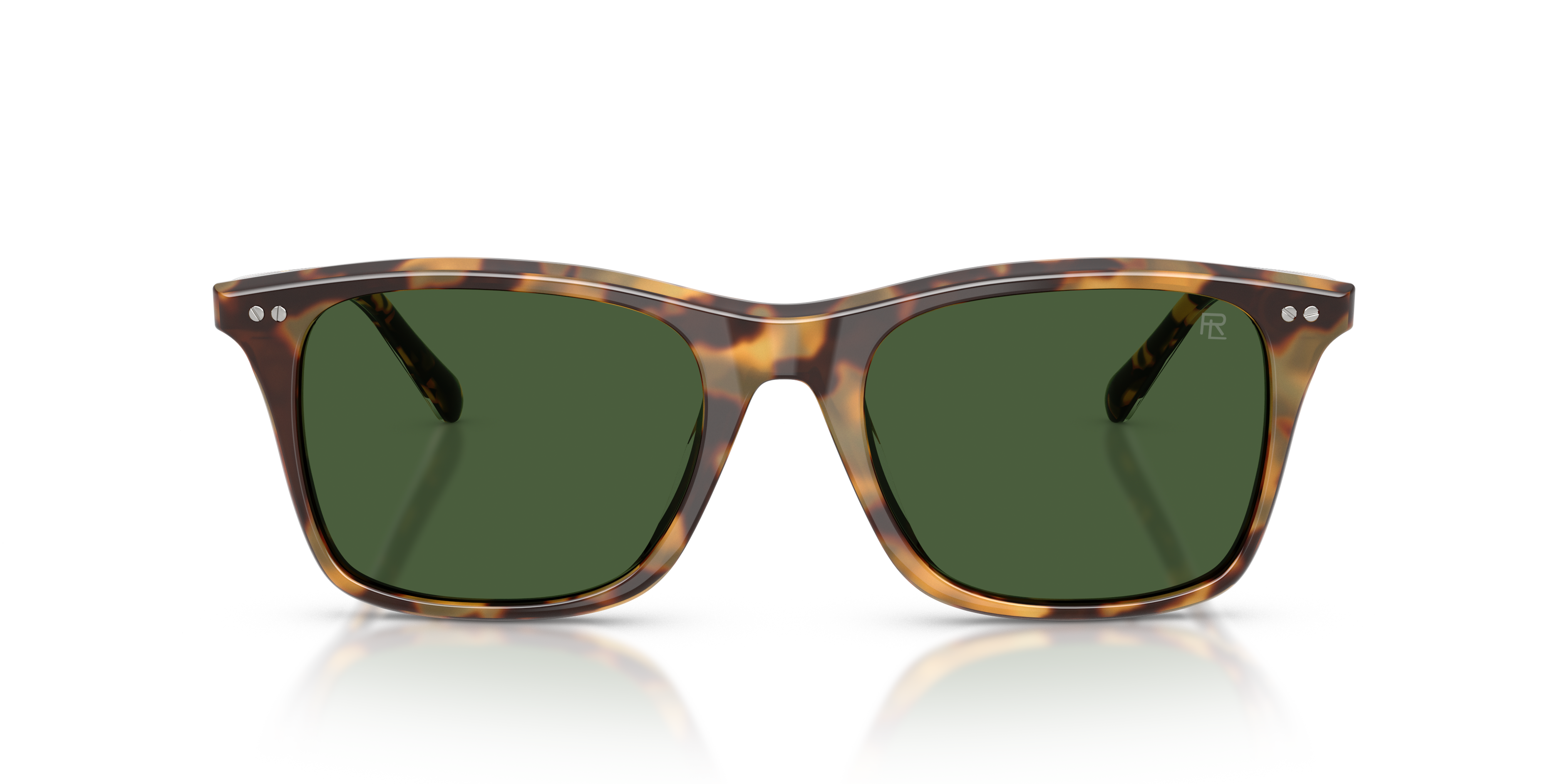 Ralph Lauren Uomo Ralph Lauren RL8242U 633971 Occhiali da sole Acetato Tartaruga Verde Pantos Normale