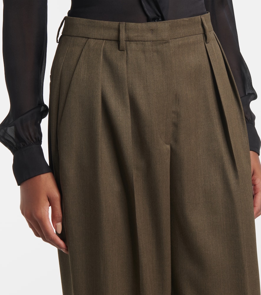 Emmett virgin wool straight pants
