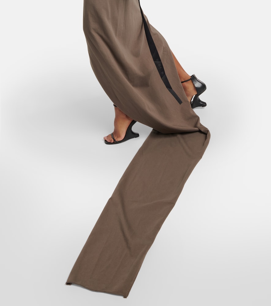 DRKSHDW cotton maxi skirt
