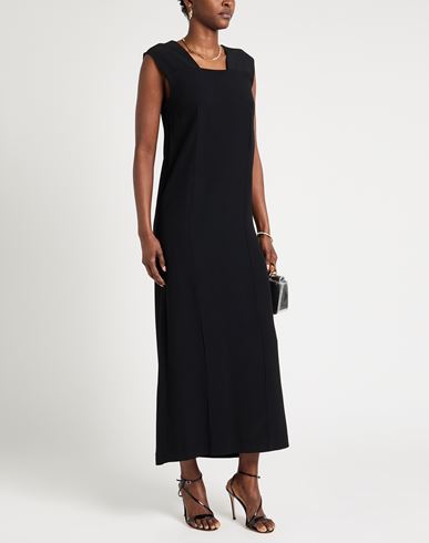 Bite Studios Woman Maxi dress Black Size 0 Viscose, Acetate