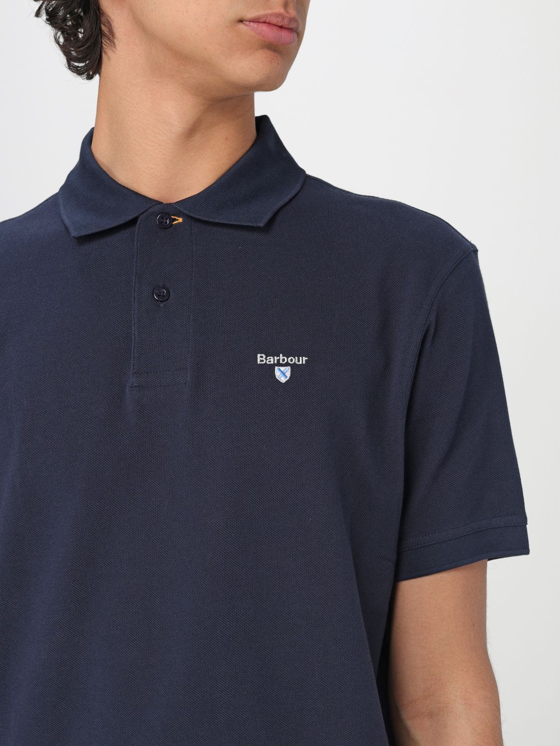 Polo Shirt Men color Navy