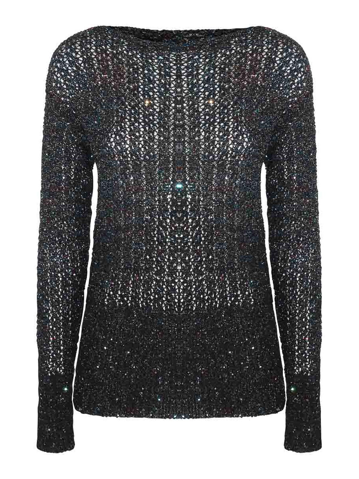 Dark blue knitwear