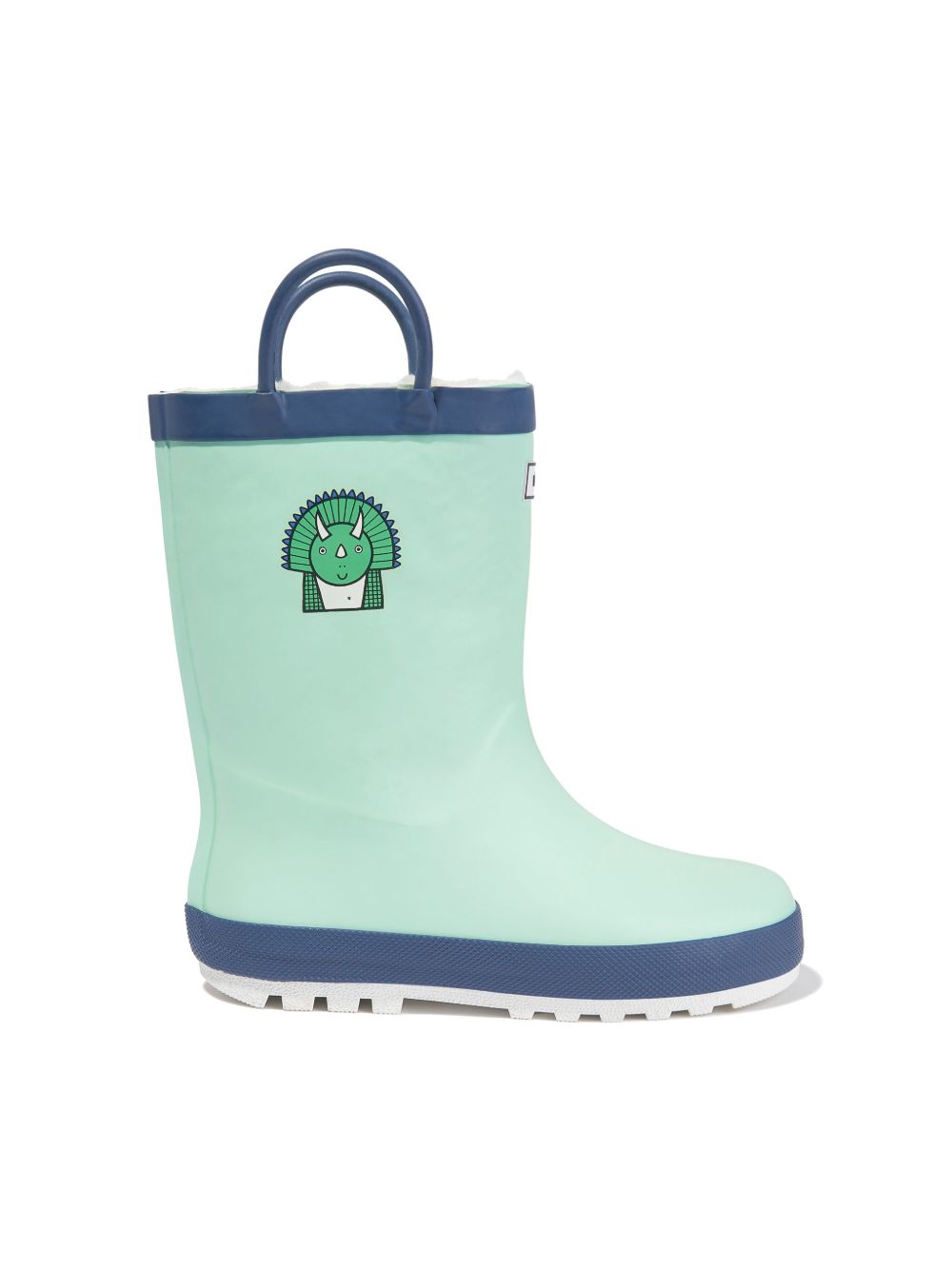 Roarsome Spike The Dinosaur waterproof calf-length boots - Green
