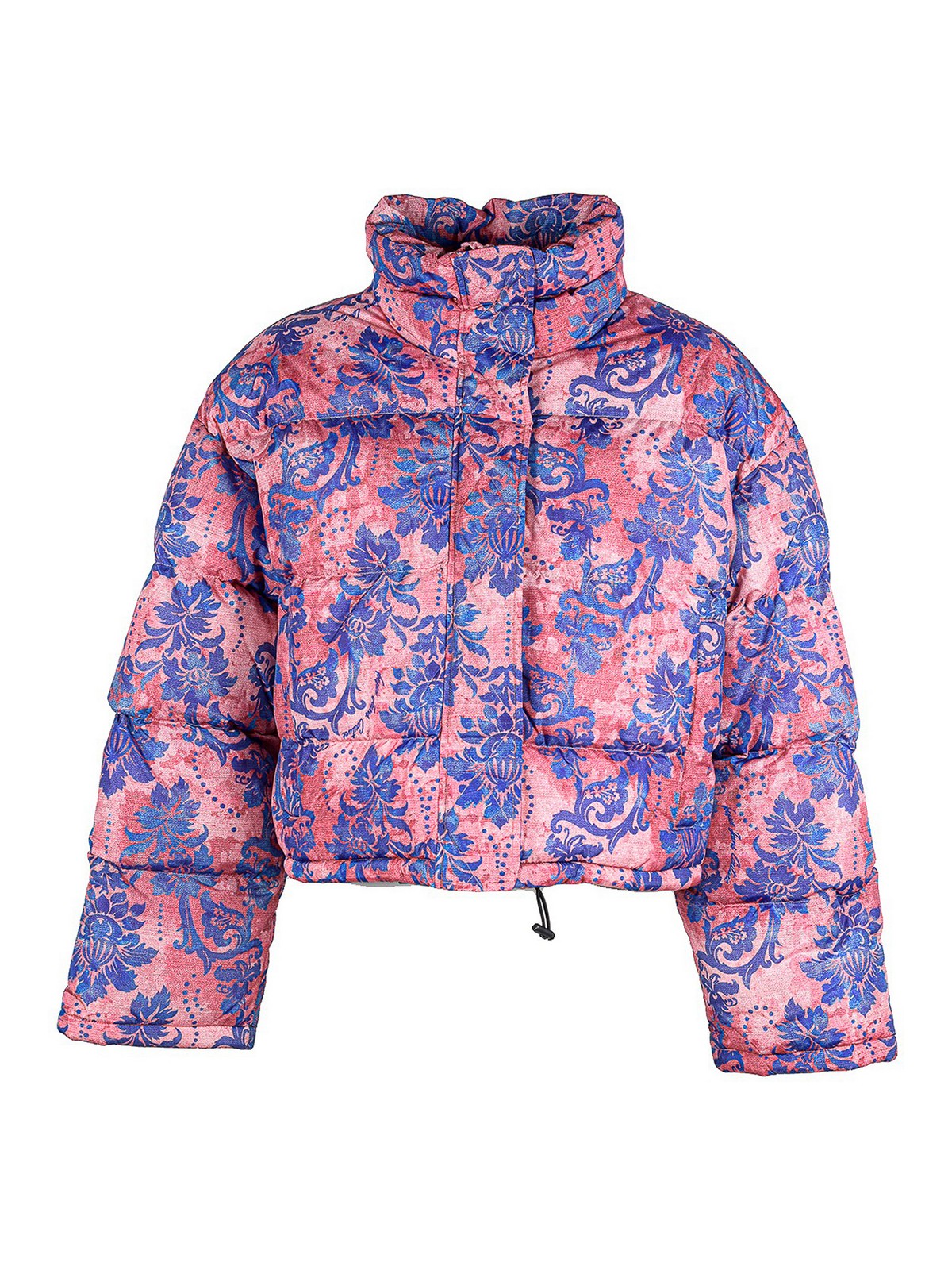 Tapestry puffer jacket