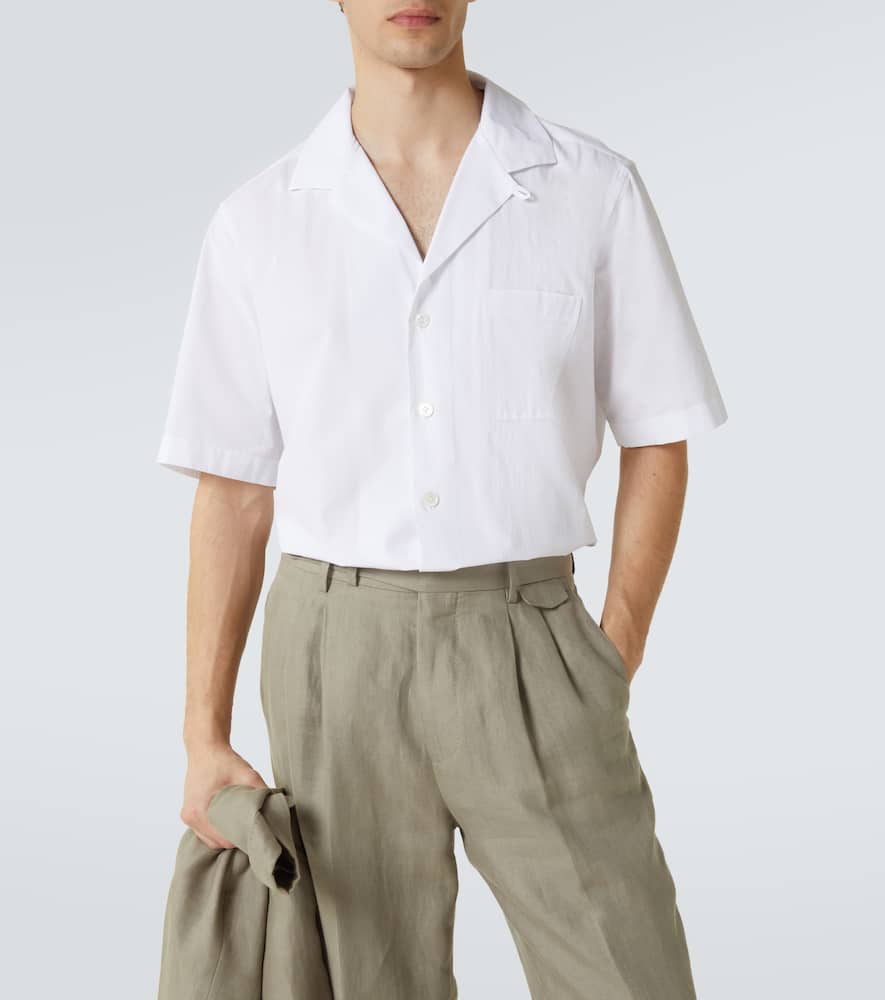 Cotton poplin shirt