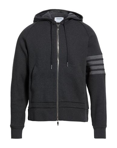 Man Sweatshirt Charcoal Size 5 Cotton, Elastane