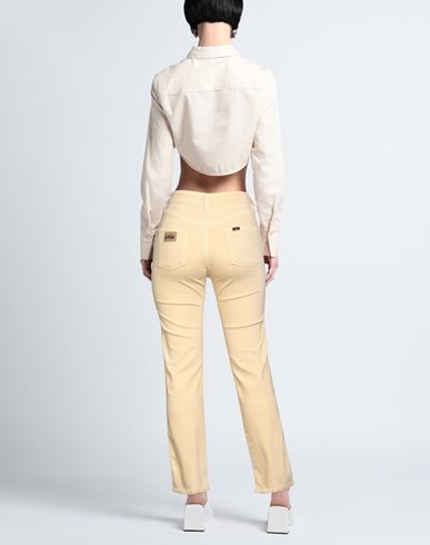 Woman Jeans Pastel yellow Size 29W
