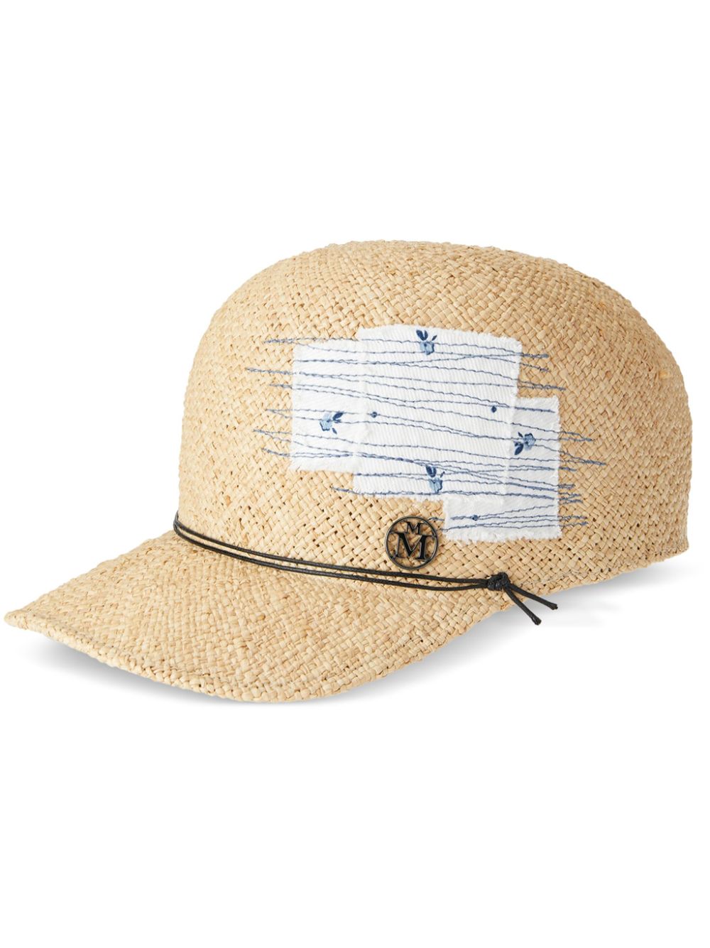 Roxy decorative-stitching cap - Neutrals