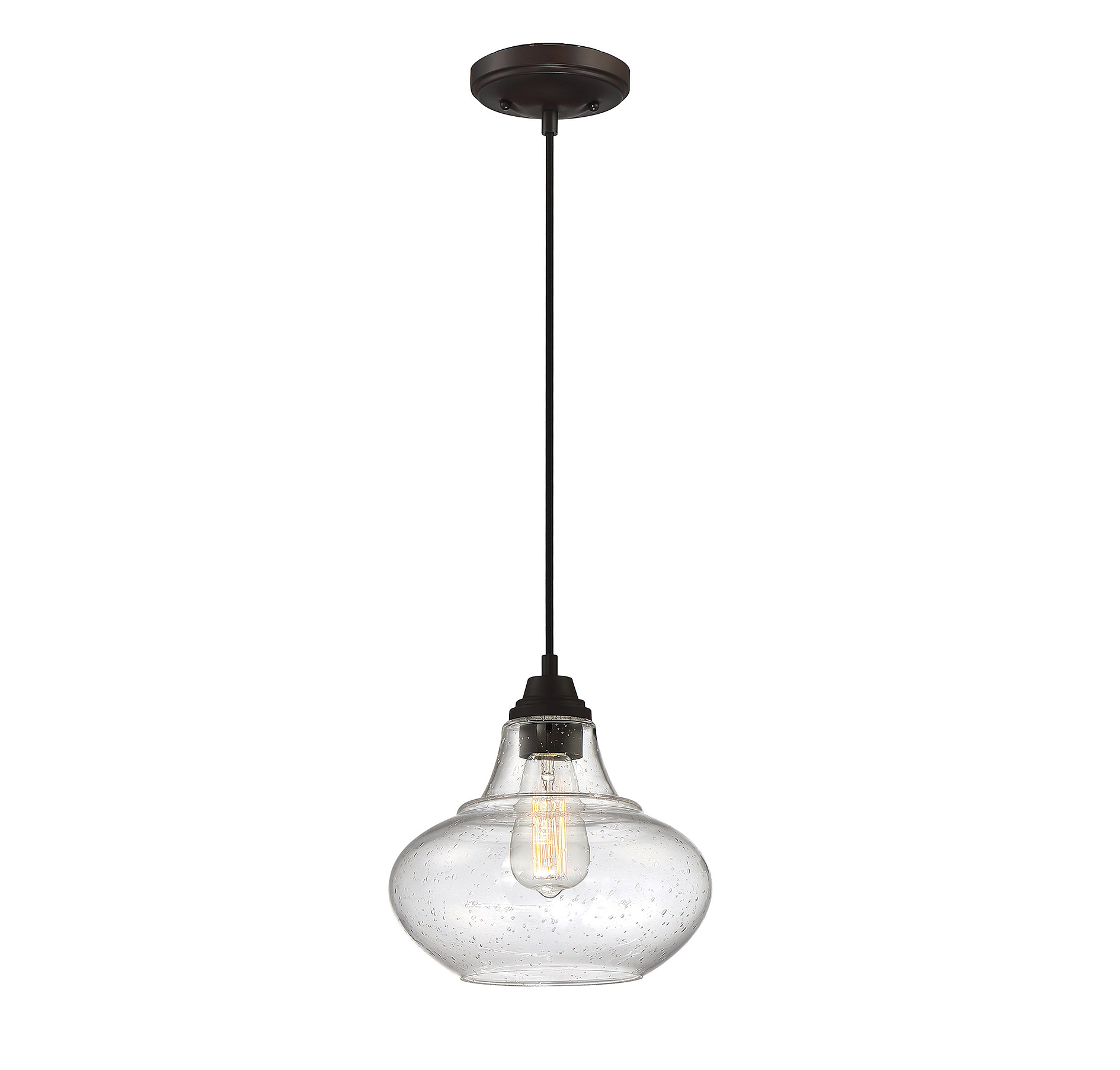 Trade Winds Lighting 1-Light Pendant Light In Oil Rubbed Bronze - TW90085-ORB