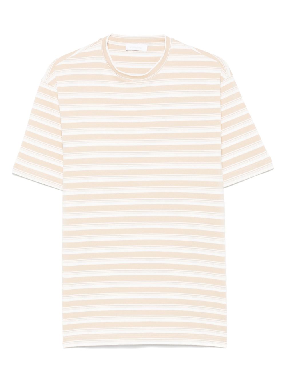 Rabanne striped T-shirt - Neutrals
