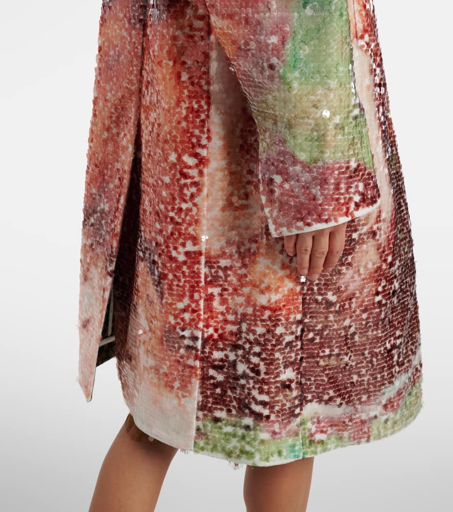 Sequined coat