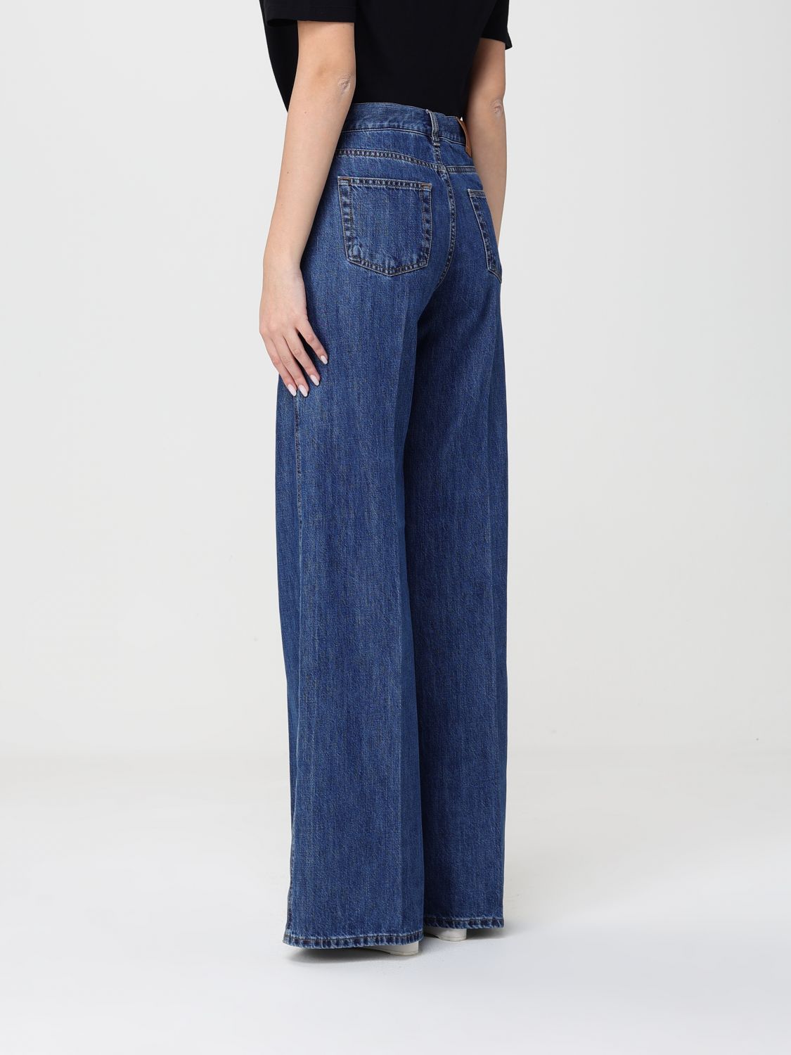 Jeans Woman color Denim