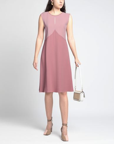 Woman Midi dress Pink Size 10 Acetate, Viscose