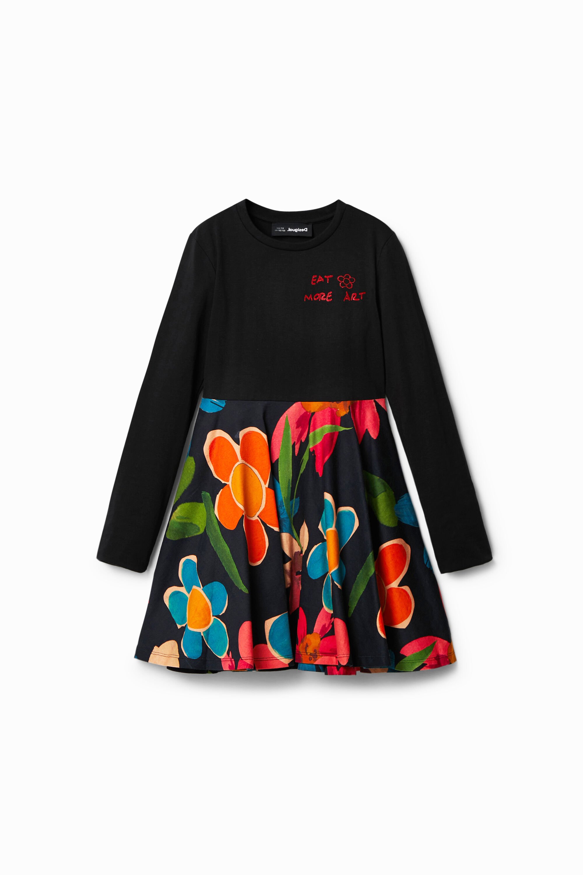 Two-in-one floral dre