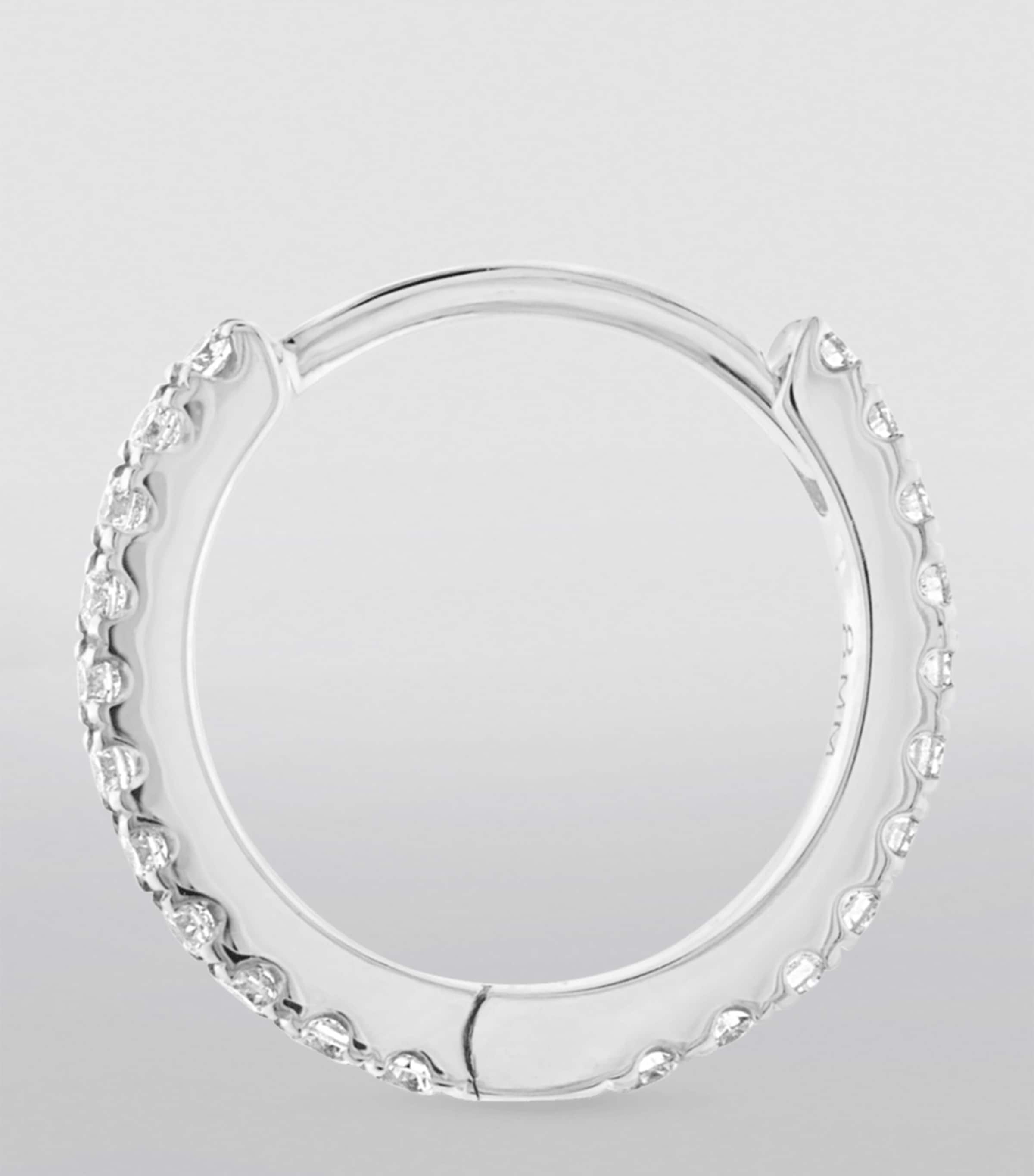 Diamond Eternity Single Hoop Earring