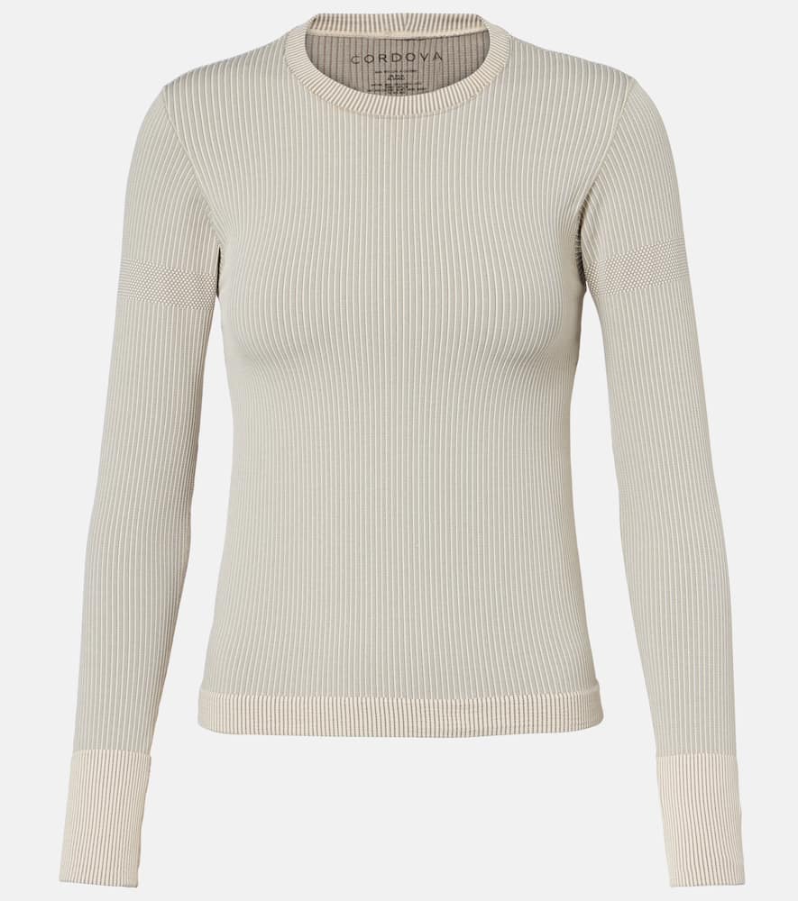 Striped ski top