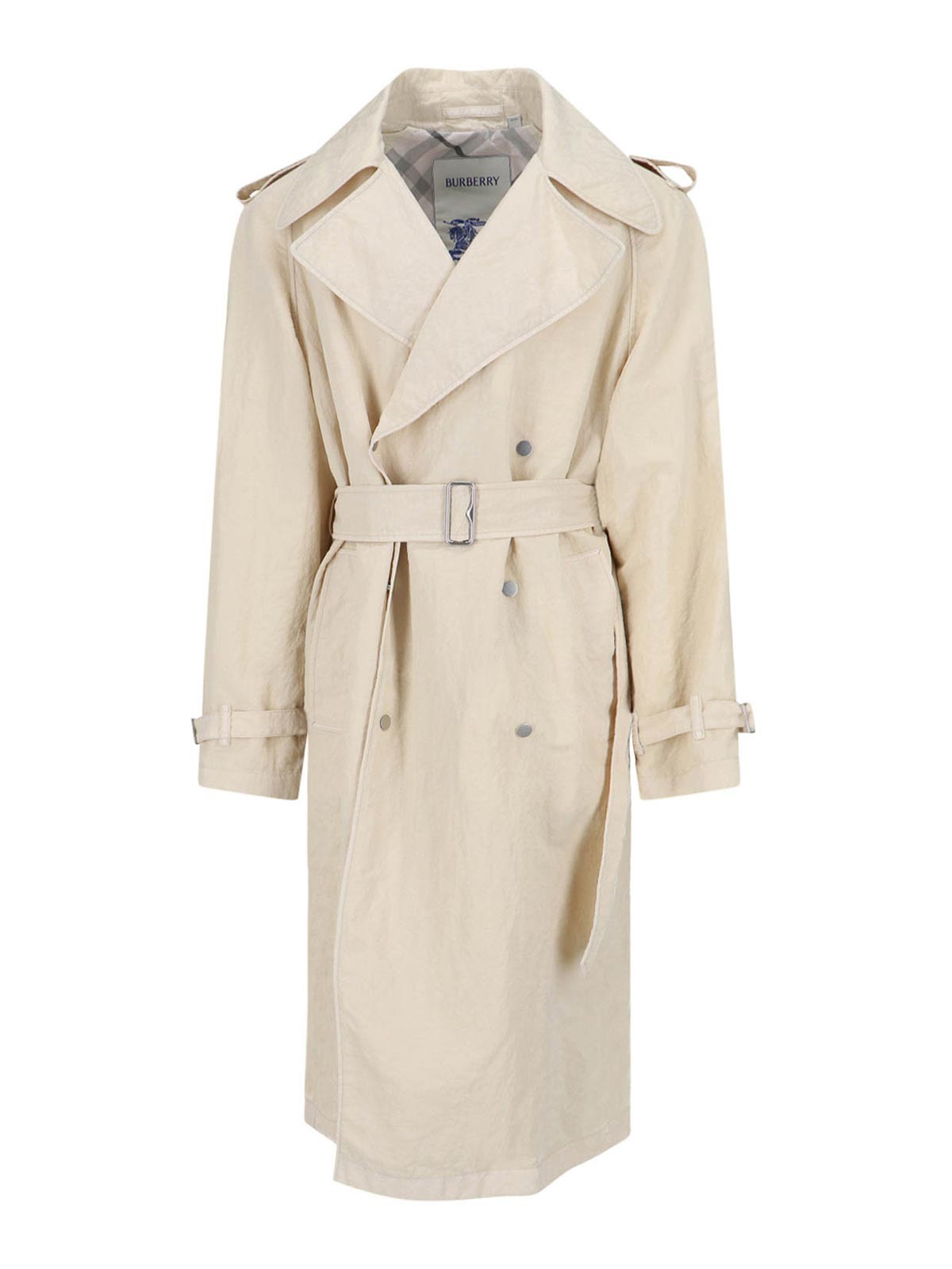Double-breasted trench
