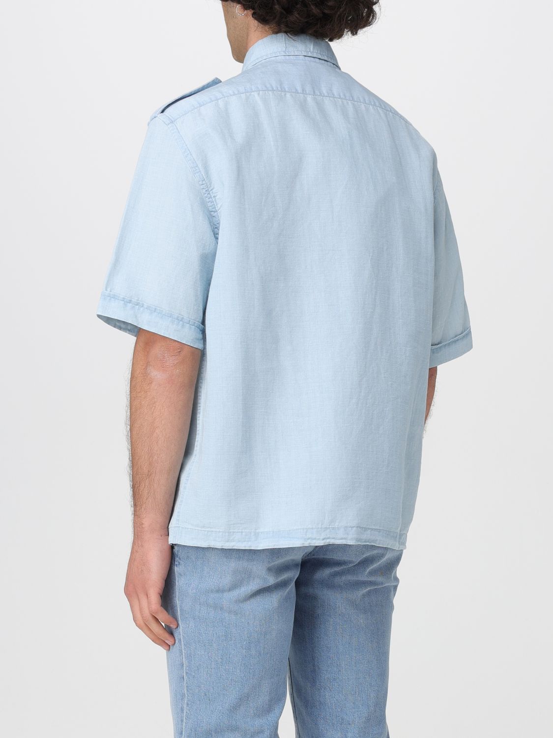 Shirt Men color Blue