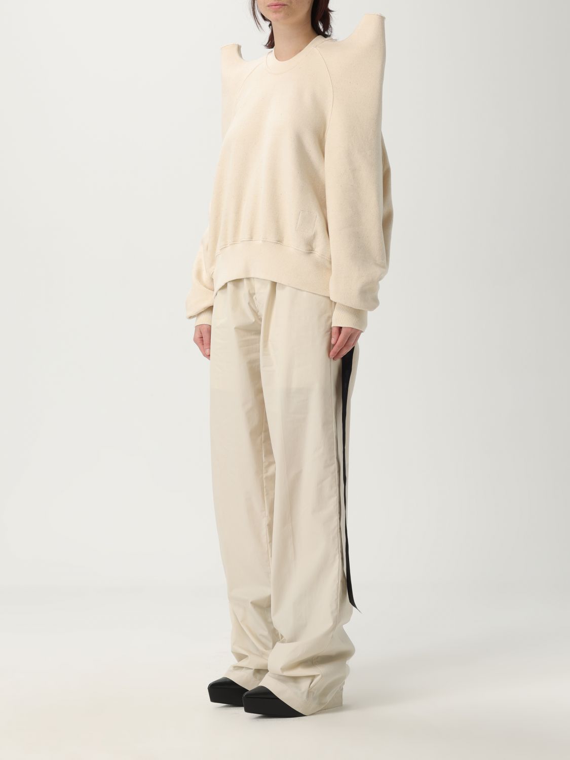 Sweater RICK OWENS DRKSHDW Woman color Beige