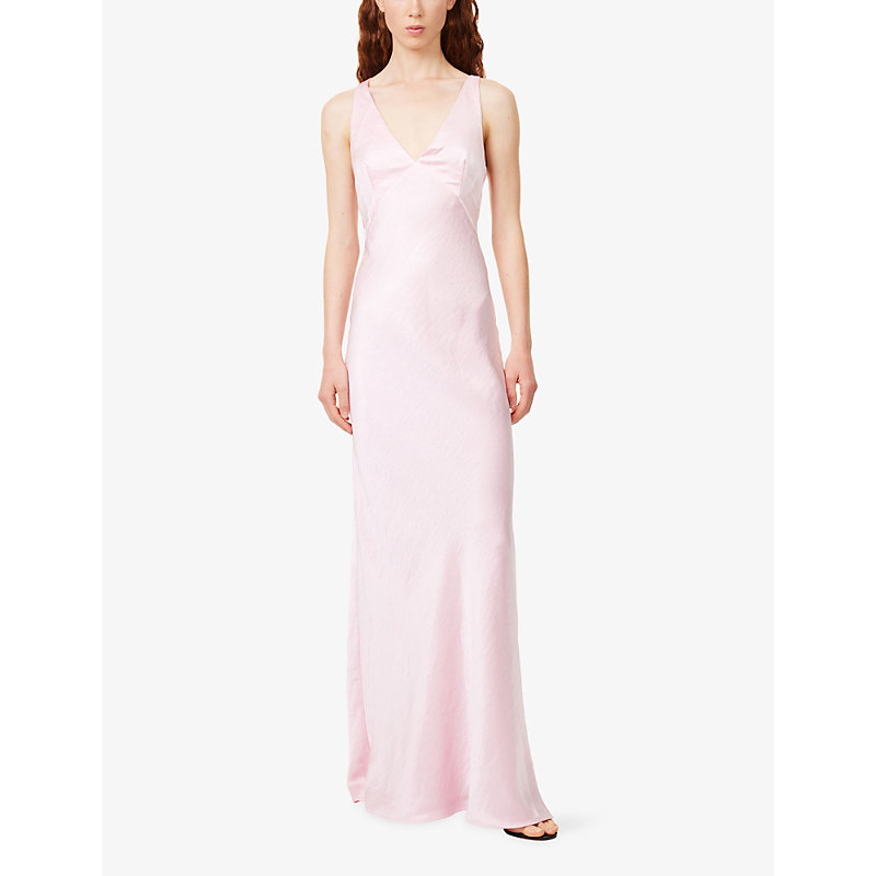 Womens Dreamer Cross-Back Woven Maxi Dress