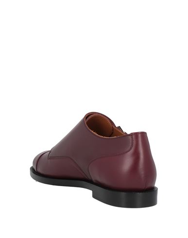 Woman Loafers Burgundy Size 7.5 Soft Leather