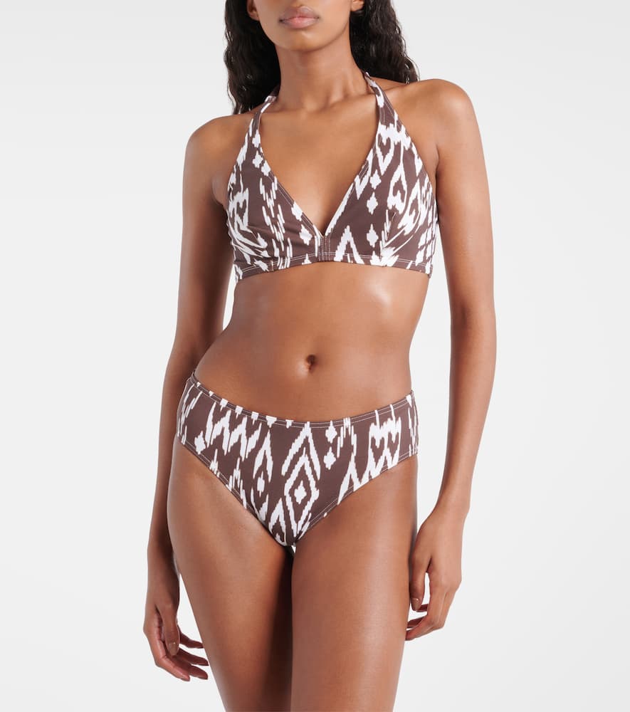 Dry printed bikini bottoms